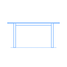 Furniture Dining Tables Ikea Ovraryd Vastana Table Svg Line Art, Free Vectors File